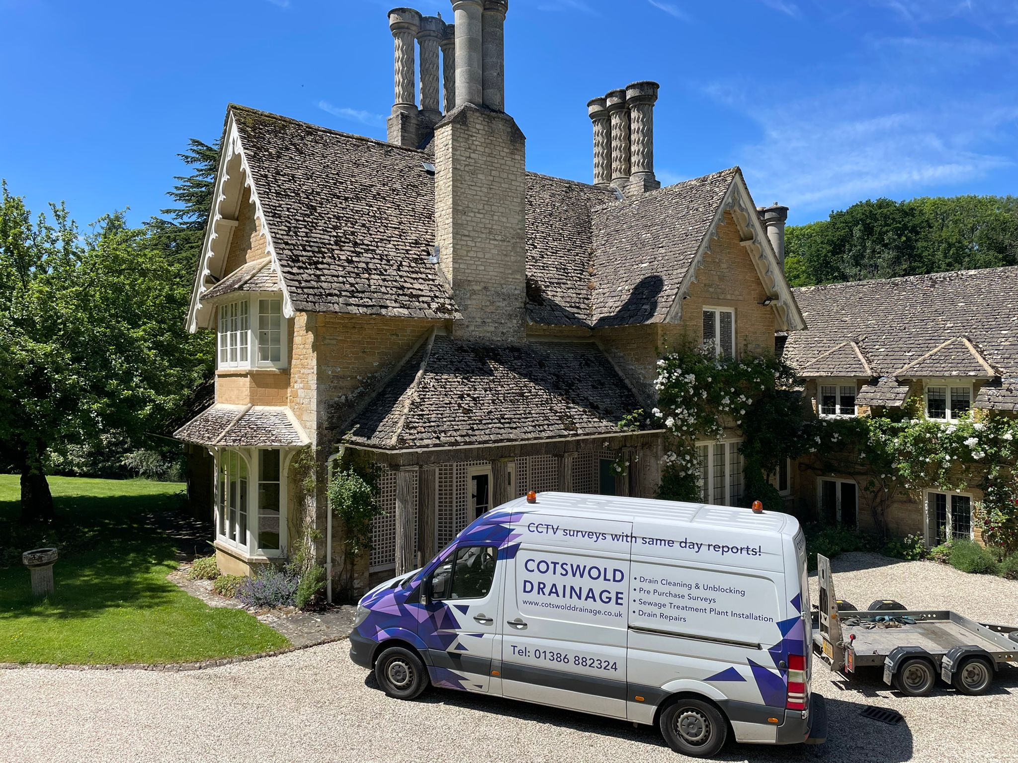 Why choose Cotswold Drainage for blocked drains?