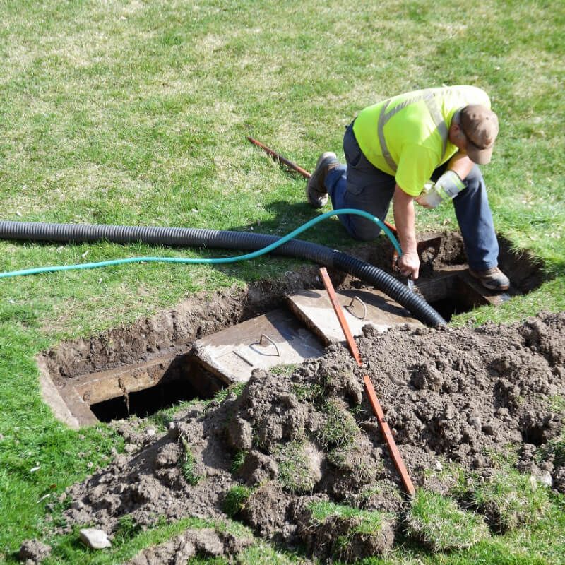 Septic tank inspection