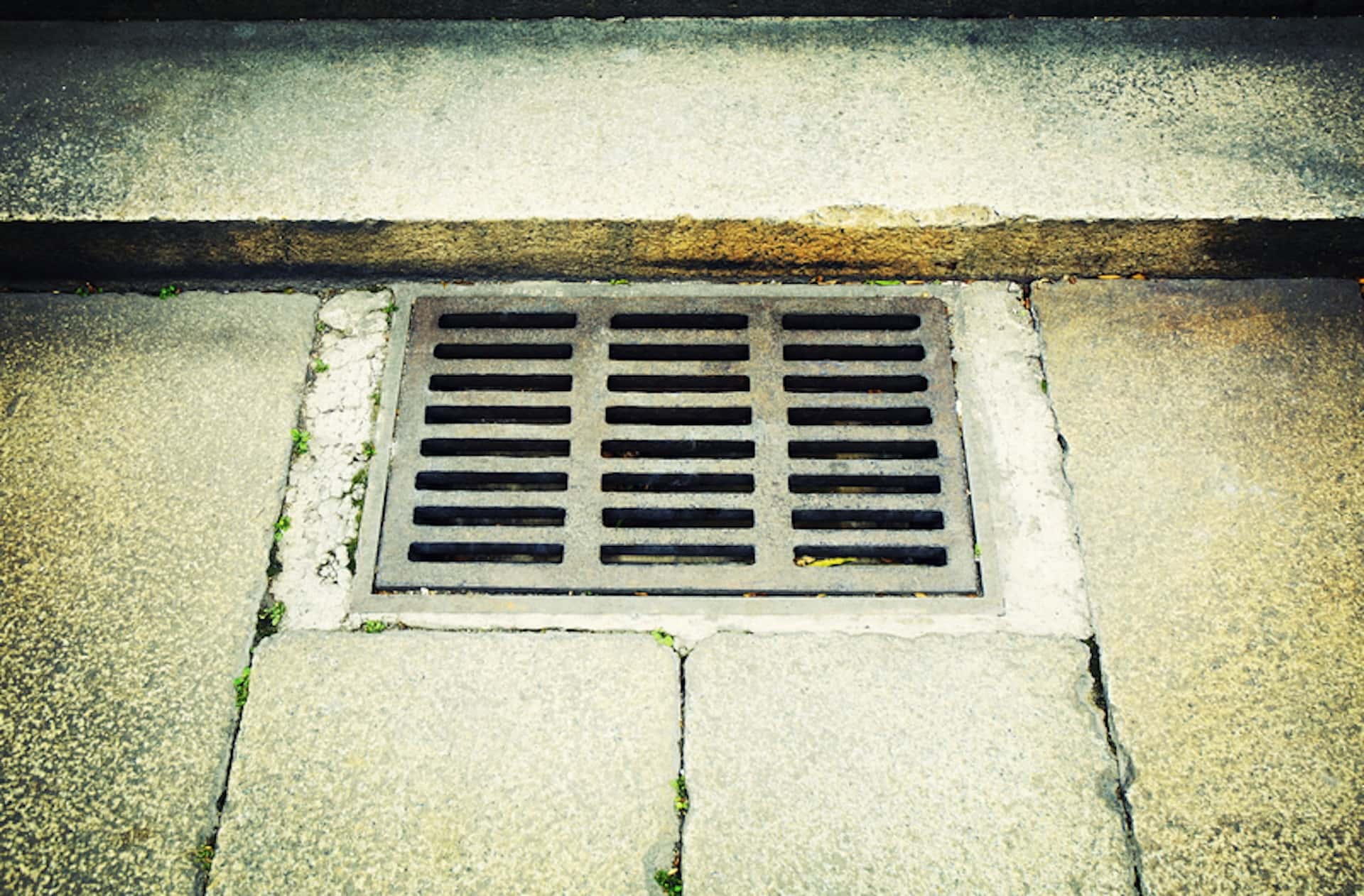 Outside drain