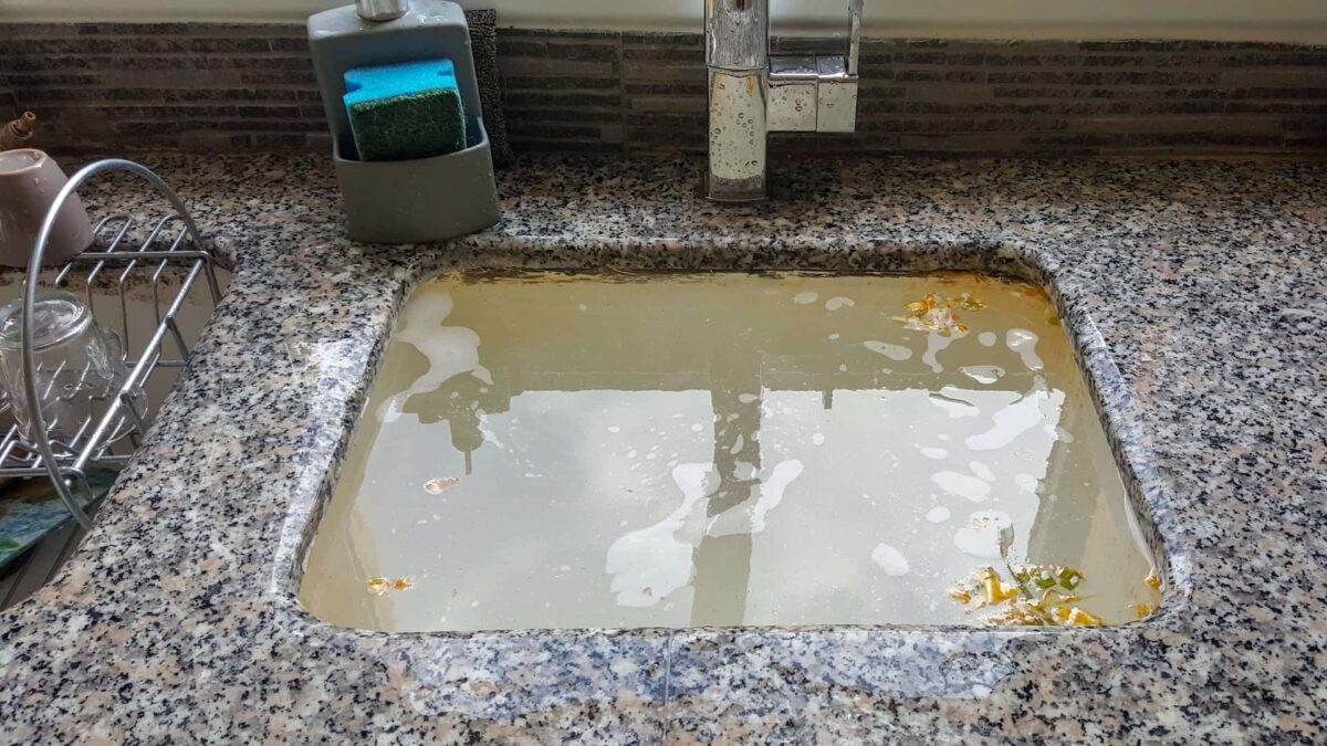 Blocked sink